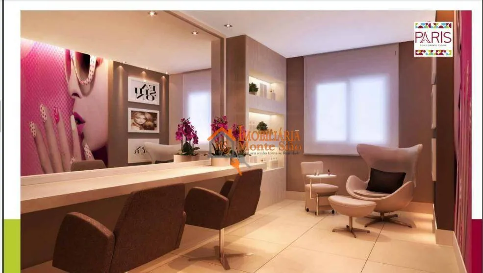 Imagem Apartamento com 2 dormitórios à venda, 45 m² por R$ 368.282,19 - Vila Rosália - Guarulhos/SP