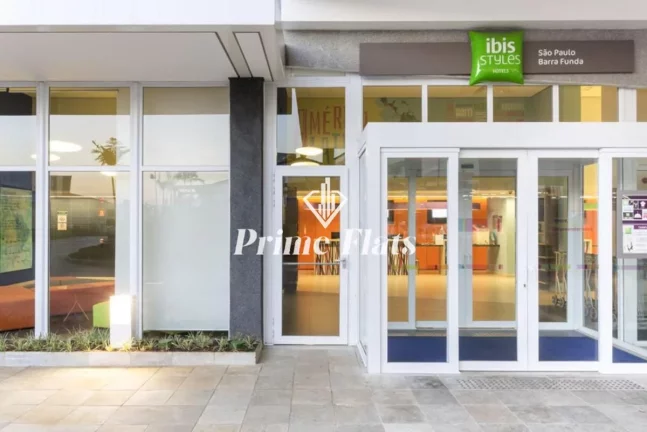 Imagem Flat disponível para venda no Ibis Styles São Paulo Barra Funda, com 19m², 1 dormitório e 1 vaga