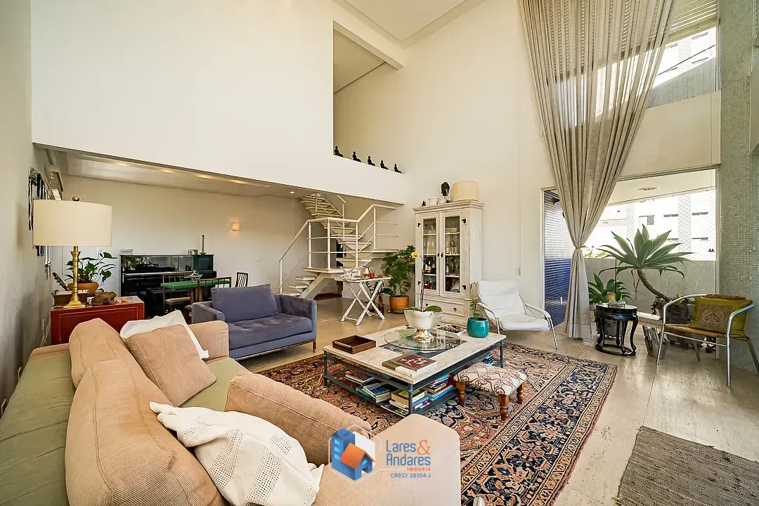 Imagem Duplex para venda e locação em Perdizes com 4 quartos, sendo 2 suítes, 222m²
