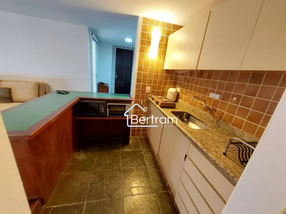 Imagem Apartamento com 1 dormitório para alugar, 32 m² por R$ 3.742,04/mês - Condomínio Porto Bracuhy - Angra dos Reis/RJ
