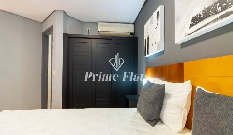 Imagem Flat disponível para locação no Mercure São Paulo Moema Times Square Hotel, com 30m², 1 dormitório e 1 vaga de garagem