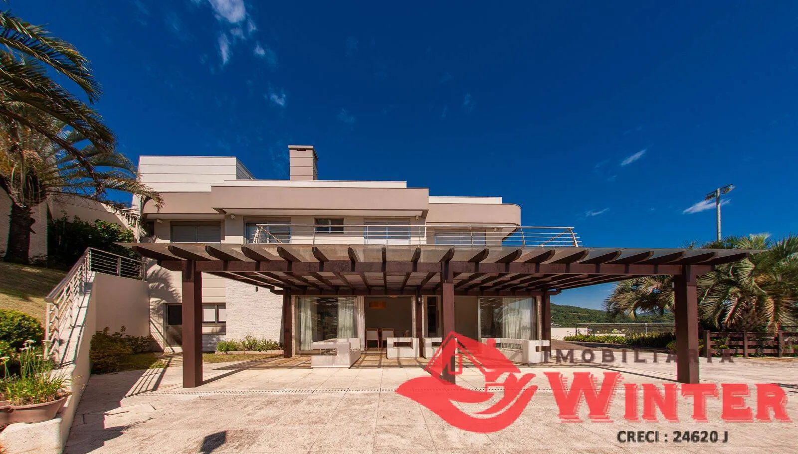 Foto do imóvel Casa de Alto Padrão com 430 m2 mobiliada em Bom Principio.