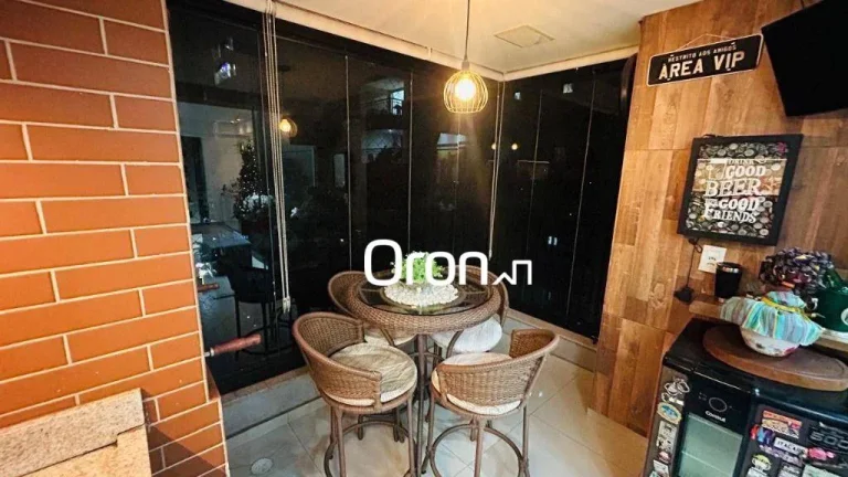 Imagem Apartamento mobiliado com 3 dormitórios à venda, 90 m² por R$ 690.000 - Alto da Glória - Goiânia/GO
