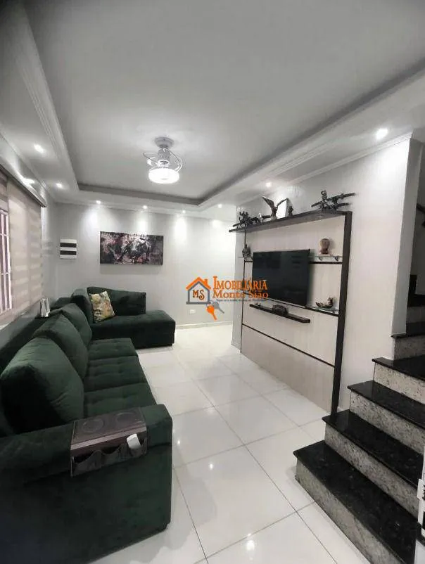 Imagem Sobrado com 3 dormitórios à venda, 356 m² por R$ 970.000 - Jardim Munhoz - Guarulhos/SP