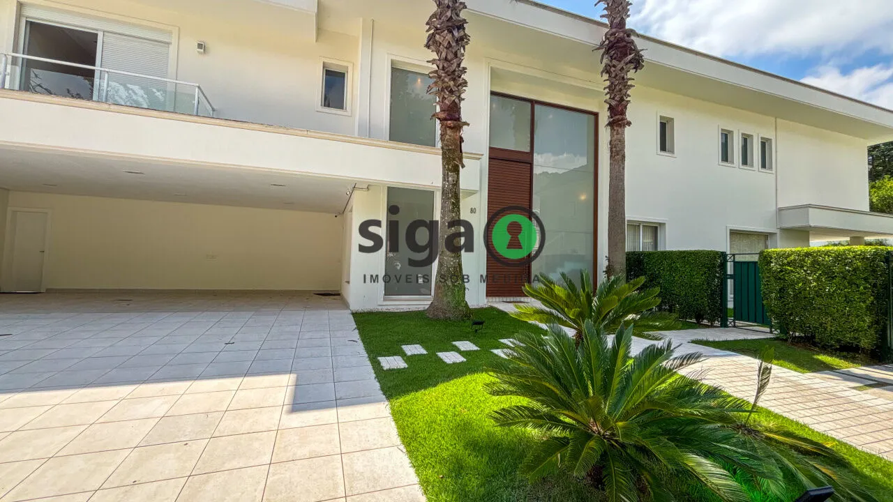 Imagem Casa de condomínio pronta para morar 500m, 4 suites