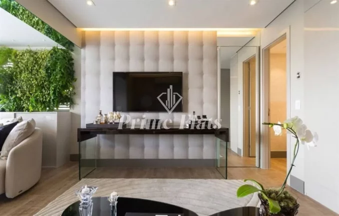 Imagem Flat disponível para venda no Condomínio Cosmopolitan High Garden, com 58m², 1 dormitório e 1 vaga