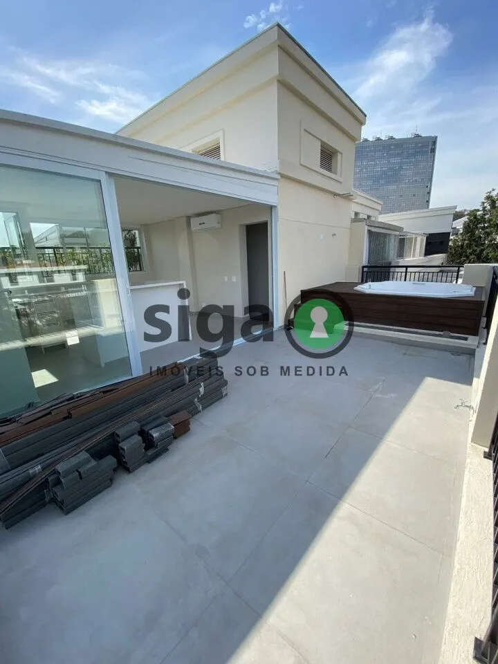 Imagem Cobertura mobiliada para venda no Morumbi, 2 quartos sendo 1 suíte, 133m².