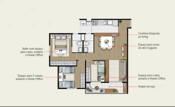 Imagem Apartamento com 2 Quartos à Venda, 50 m² em Vila Guarani (z Sul) - São Paulo