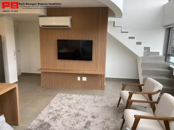 Imagem Apartamento duplex 1 dormitório 61m² - Indianópolis