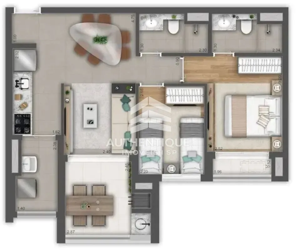 Imagem HAUS MITRE BROOKLIN - Apartamento à venda em São Paulo/SP