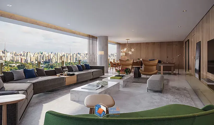 Imagem Apartamento para venda em Ibirapuera com 4 quartos, sendo 4 suítes, 298m²