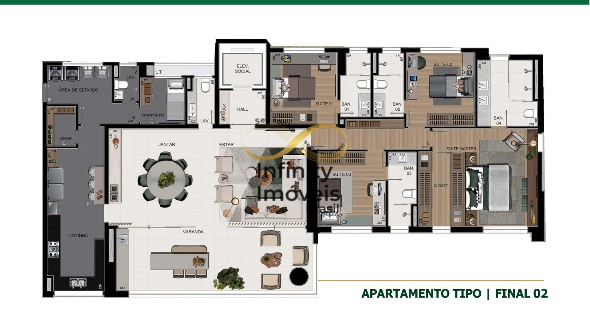 Imagem Apartamento à venda no bairro Vale do Sereno - Nova Lima/MG