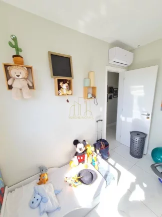 Imagem Apartamento decorado com três quartos home office armários planejados à venda em Patamares