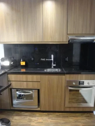 Imagem Apartamento à venda ou locação na Bela Vista: 1 quarto, 1 sala, 1 banheiro, 1 vaga de garagem e 42 m².