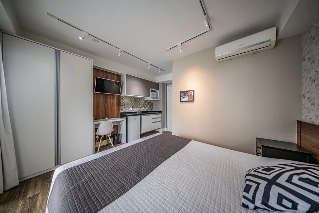 Imagem Apartamento à venda em São Paulo, Campo Belo, com 1 quarto, 26m2
