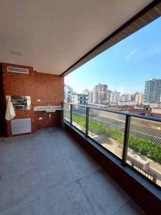 Imagem Apartamento com 2 dormitórios à venda, 97 m² por R$ 580.000,00 - Vila Guilhermina - Praia Grande/SP