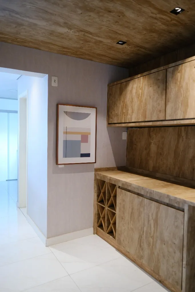 Imagem Apartamento de luxo na Vila Nova Conceição, SP - 1 quarto, 1 suíte, 1 vaga, 57m² - Condomínio Horizonte JK Vila Olímpia SP.