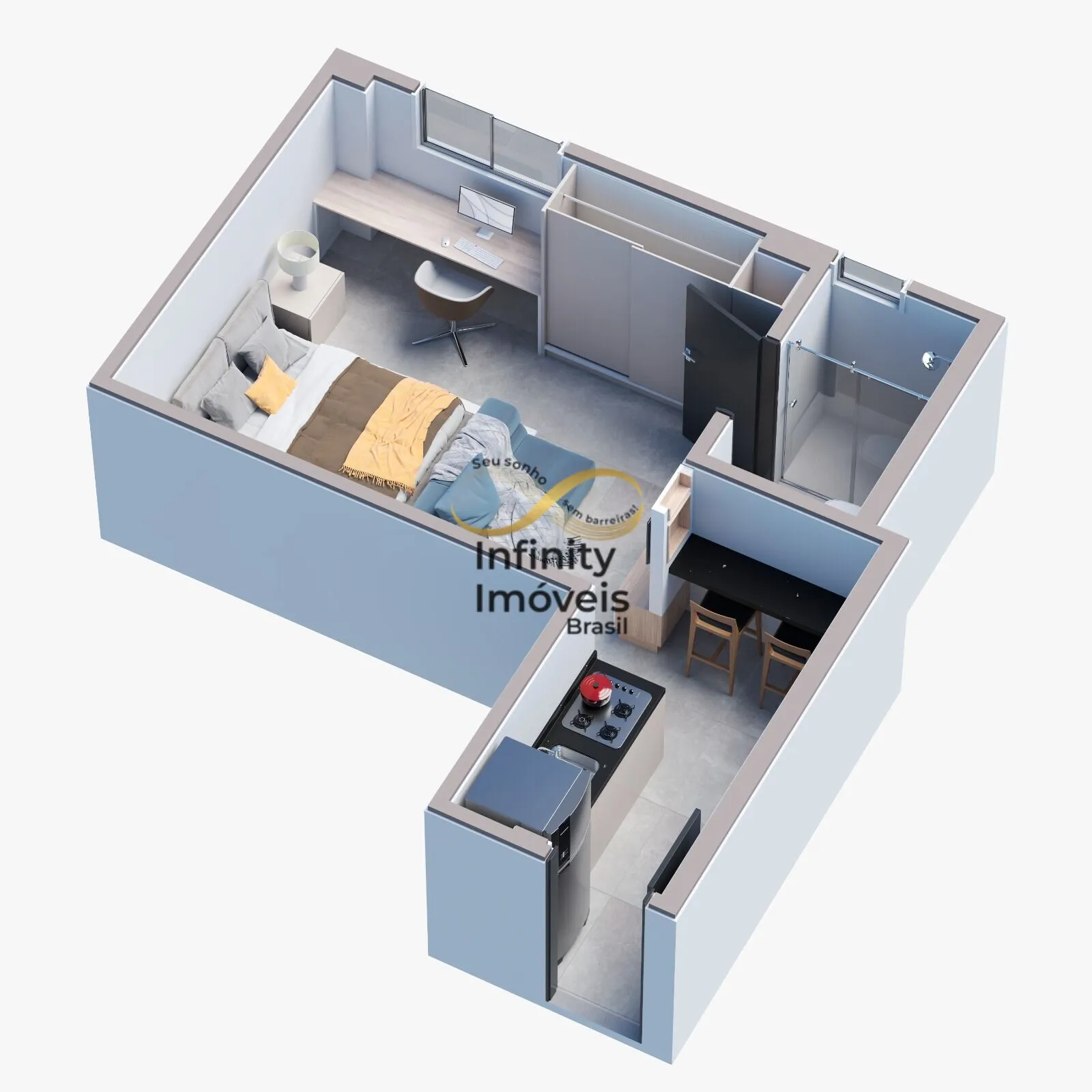 Imagem OMNUM - Apartamento à venda no bairro Ipiranga - Belo Horizonte/MG