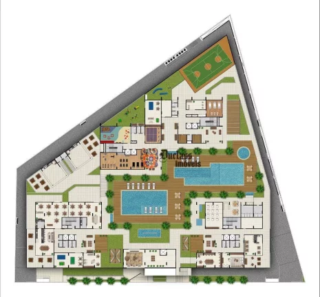 Imagem Apartamento com 3 dormitórios à venda, 105,39 m² a partir de R$ 1.127.673,00 - Astúrias- Guarujá/SP
