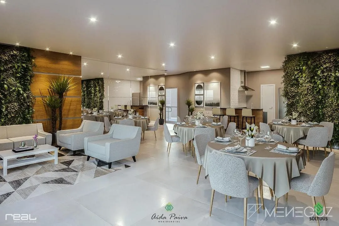 Imagem Aida Paiva - Empreendimento com apartamento com 2 e 3 quartos na quadra do mar