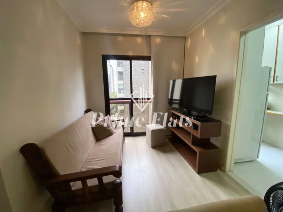 Imagem Flat disponível para venda no Condomínio Edifício Magic Place Guarará de 45m², com 1 dormitório e 1 vaga de garagem