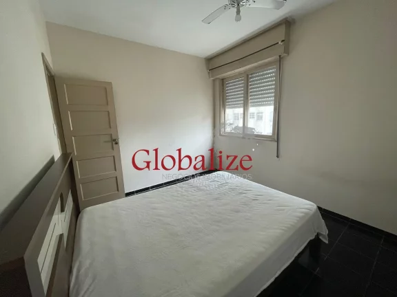 Imagem Apartamento à venda na praia,1 dormitório, Aparecida em Santos com vaga coletiva. R$425.000,00