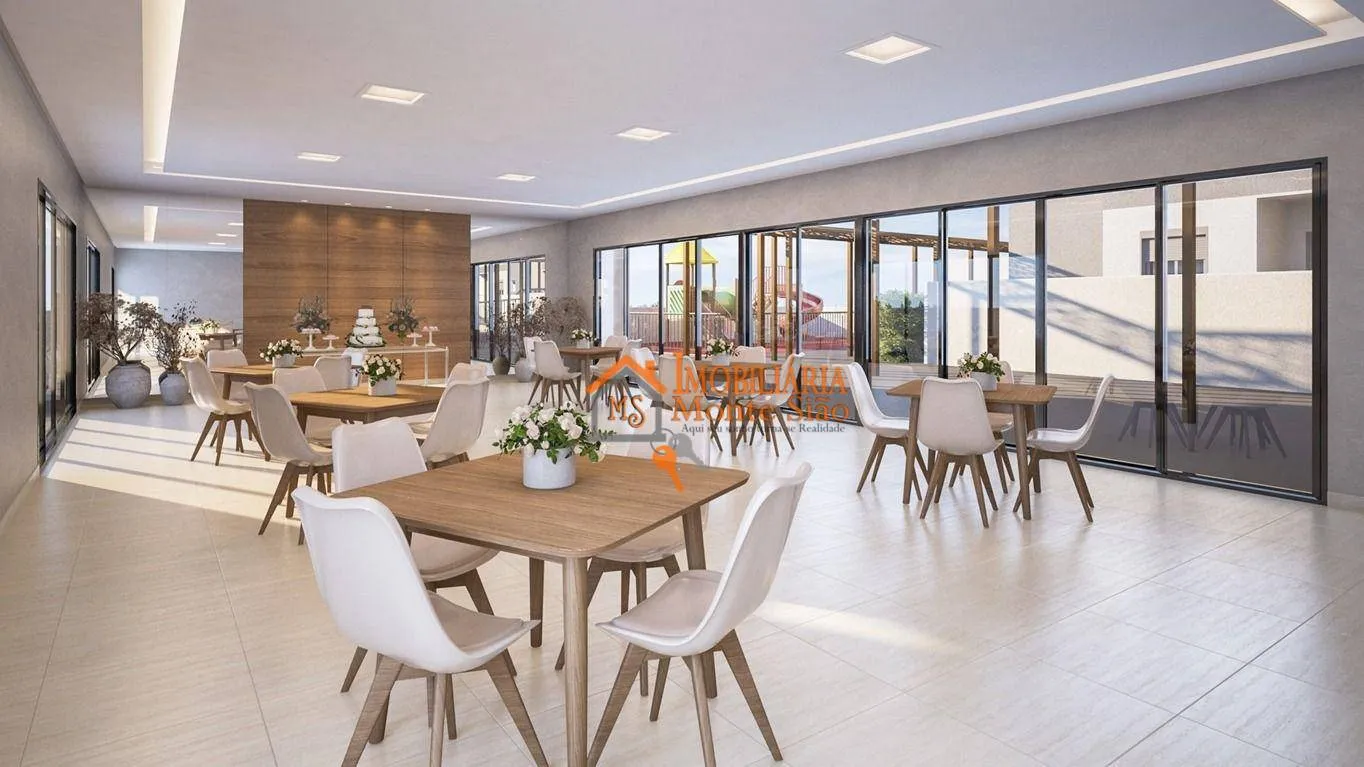 Imagem Apartamento com 2 dormitórios à venda, 51 m² por R$ 510.990,00 - Vila Augusta - Guarulhos/SP