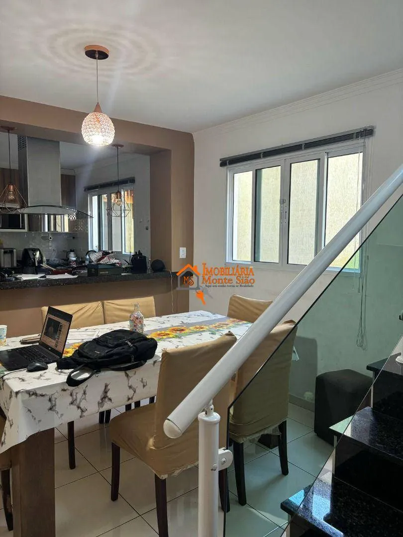 Imagem Sobrado com 3 dormitórios à venda, 116 m² por R$ 740.000,00 - Vila Nossa Senhora de Fátima - Guarulhos/SP