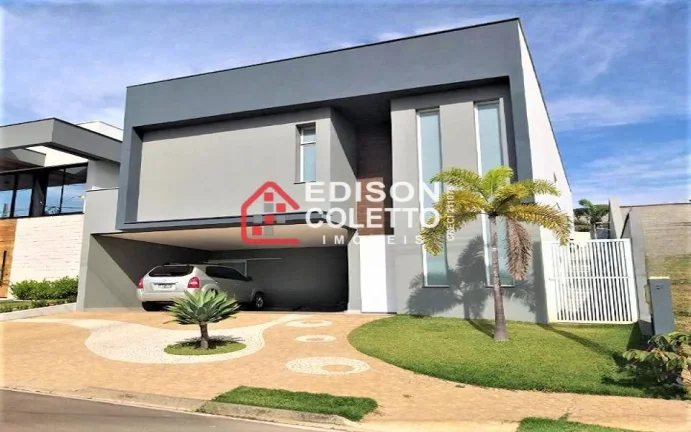 Imagem "Pronto para Morar" Casa a venda de alto padrão no Residencial Damha I, em Piracicaba, é uma verdadeira joia arquitetônica!!