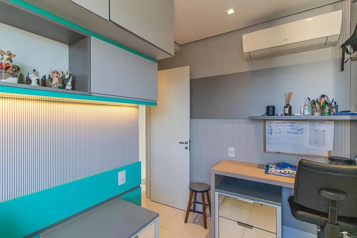 Imagem Apartamento mobiliado de 3 quartos com suíte, 2 vagas e lazer completo para sua família