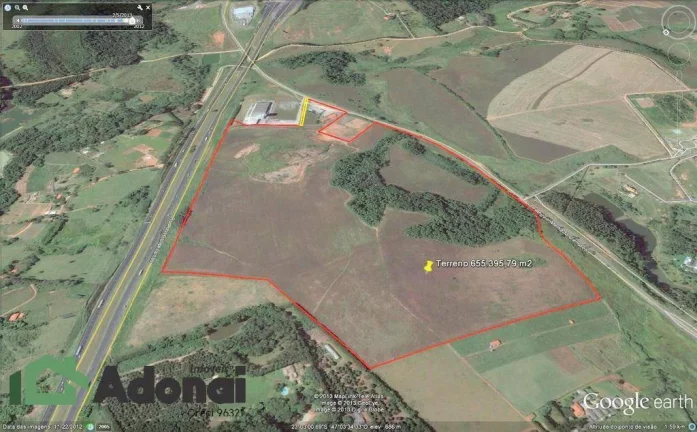 ÁREA TOTAL DE 653.395,00 M2, DE FRENTE PARA A RODOVIA DOS BANDEIRANTES