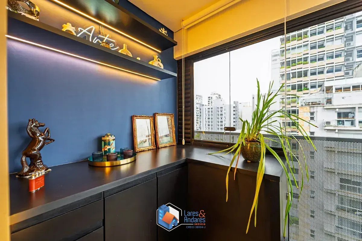 Imagem Apartamento para venda em Pinheiros com 2 quartos, sendo 1 suíte, 56m²