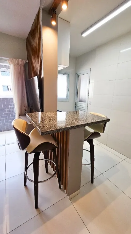 Imagem Apartamento para Venda em Praia Grande, Canto do Forte, 1 dormitório, 1 banheiro, 1 vaga