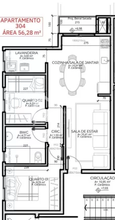 Imagem Apartamento no Bom Retiro com 2 quartos
