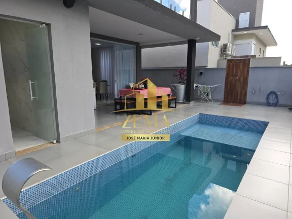 Imagem Sobrado Condominio, 4 Dorm, 219m2 Constr. X 288m2, Piscina, Amplo Gourmet,