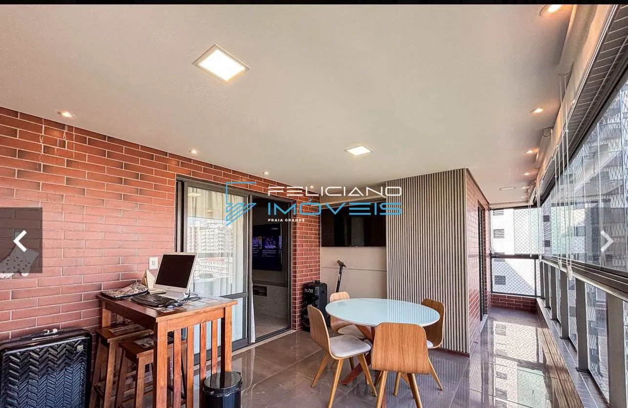 Imagem Apartamento com 3 quartos, Guilhermina, Praia Grande - R$ 1.5 mi, Cod: 7487