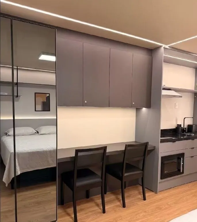 Imagem Studio mobiliado e pronto para Airbnb - GO Carlos Gomes, POA
