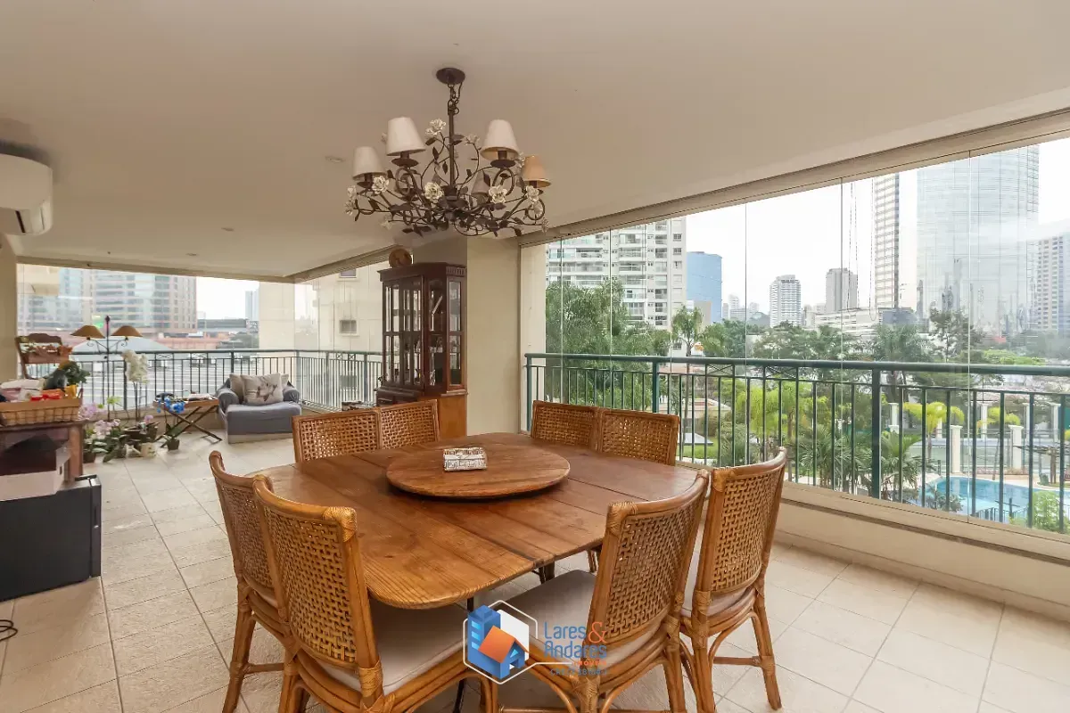 Imagem Apartamento para venda em Brooklin com 4 quartos, sendo 4 suítes, 205m²
