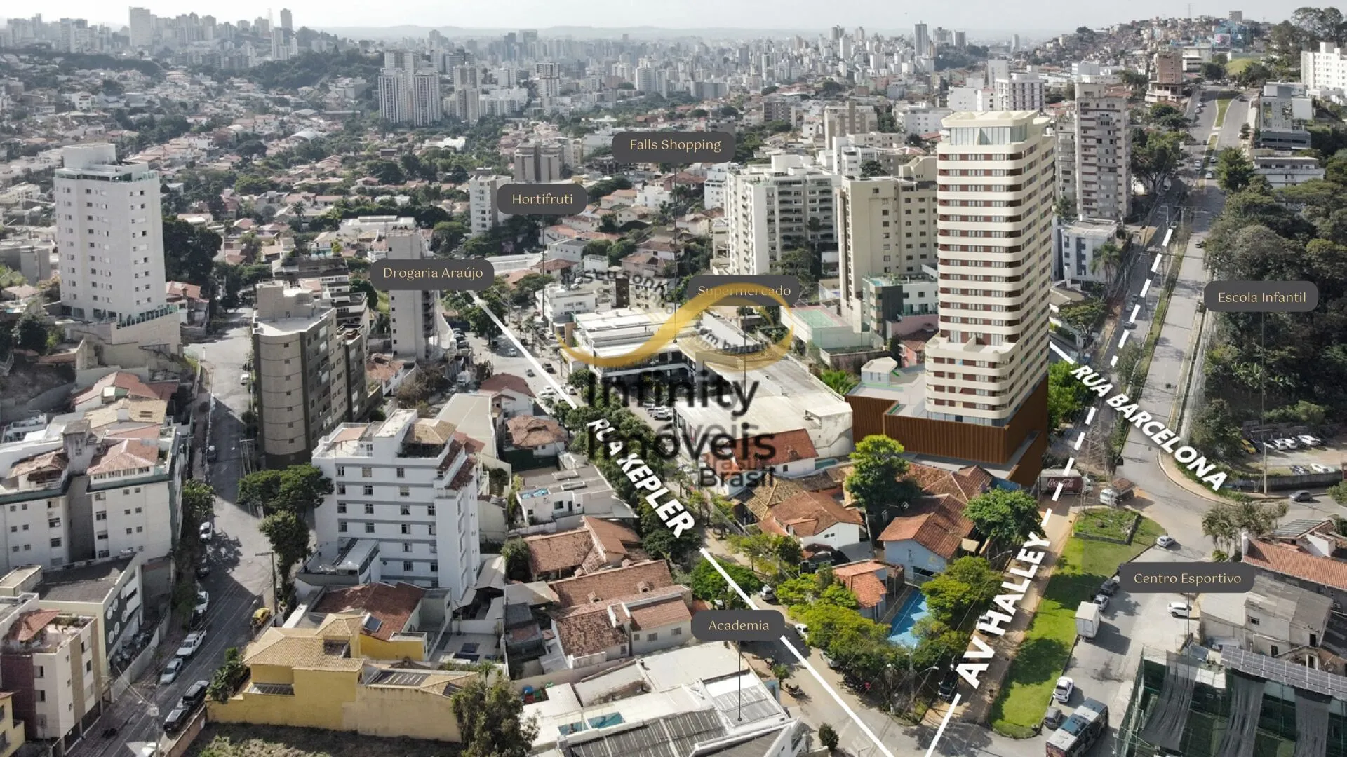 Imagem FALLS RESIDENCIAL - Apartamento à venda no bairro Santa Lúcia - Belo Horizonte/MG