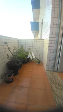Imagem Apartamento de 2 dormitórios com Vista Lateral para a Praia do Gonzaga