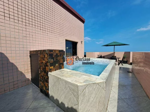 Imagem Cobertura com 4 dormitórios à venda, 224 m² por R$ 1.435.000 - Caiçara - Praia Grande/SP