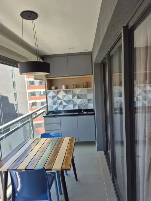 Imagem Apartamento para Venda em São Paulo, Sumarezinho, 1 dormitório, 4 banheiros, 1 vaga