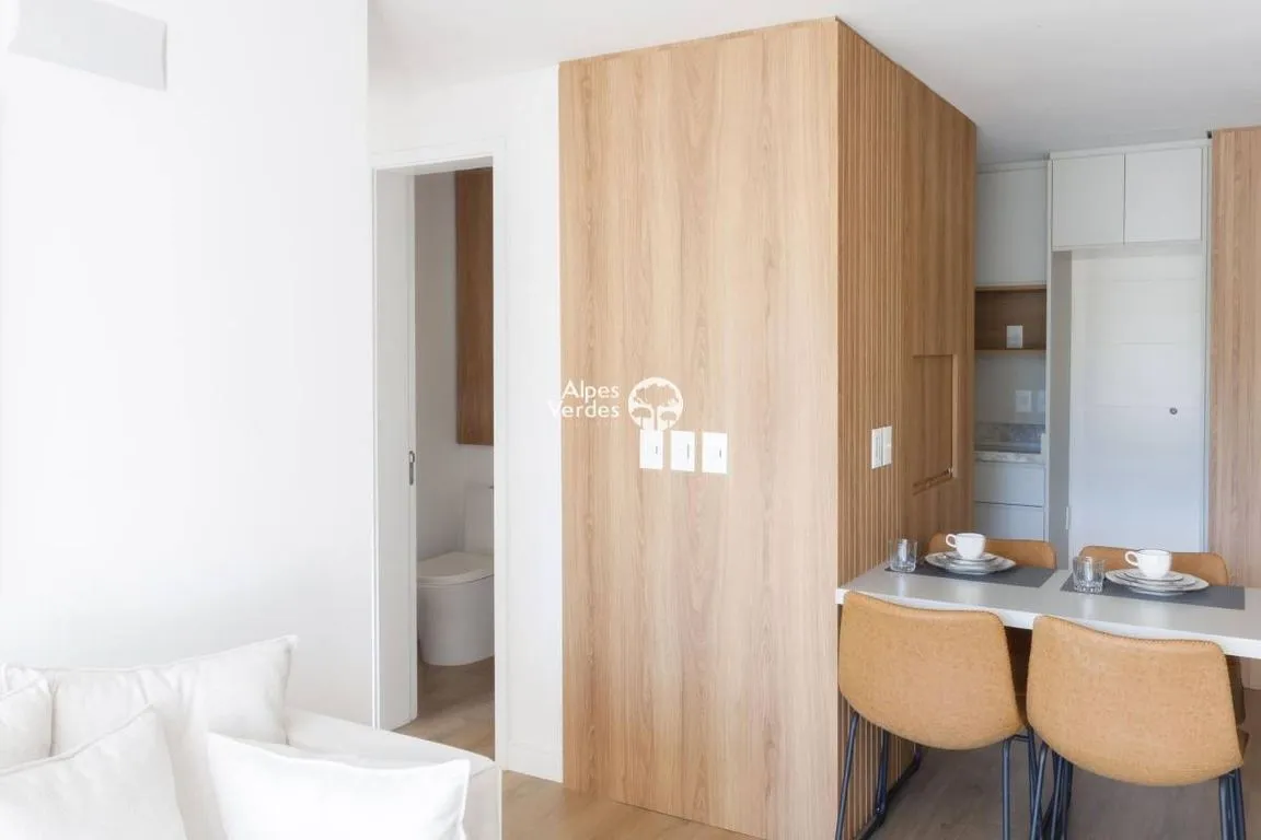 Imagem Vende-se Apartamento, no Bav Residenz, em Gramado, com 1 quarto.