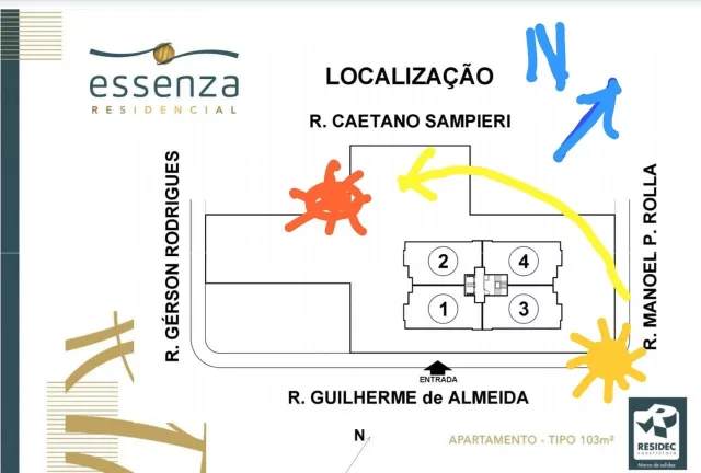 Imagem Essenza Residencial, bairro Cidade Universitária