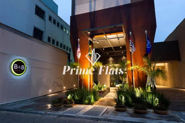 Imagem Flat disponível para venda B...B Hotel São Paulo Luz, com 13,75m², 1 dormitório e 1 vaga