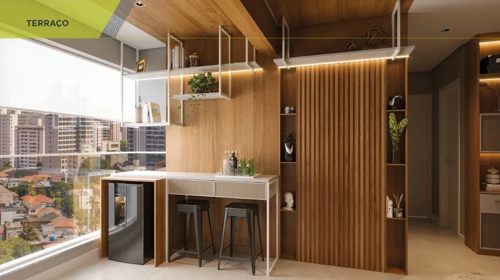 Imagem Jump Assunção By Motiró: Apartamento de 2 quartos e 2 suítes na Vila Assunção em Santo André-SP, com 2 banheiros, 1 vaga de garagem e 58,00 m² de área.