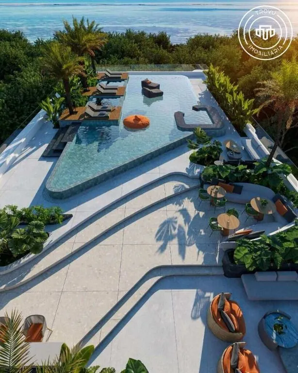 Imagem Flat à venda, no Diamond Cabo Branco em João Pessoa, Cabo Branco, com 1 quarto, 25,12m²