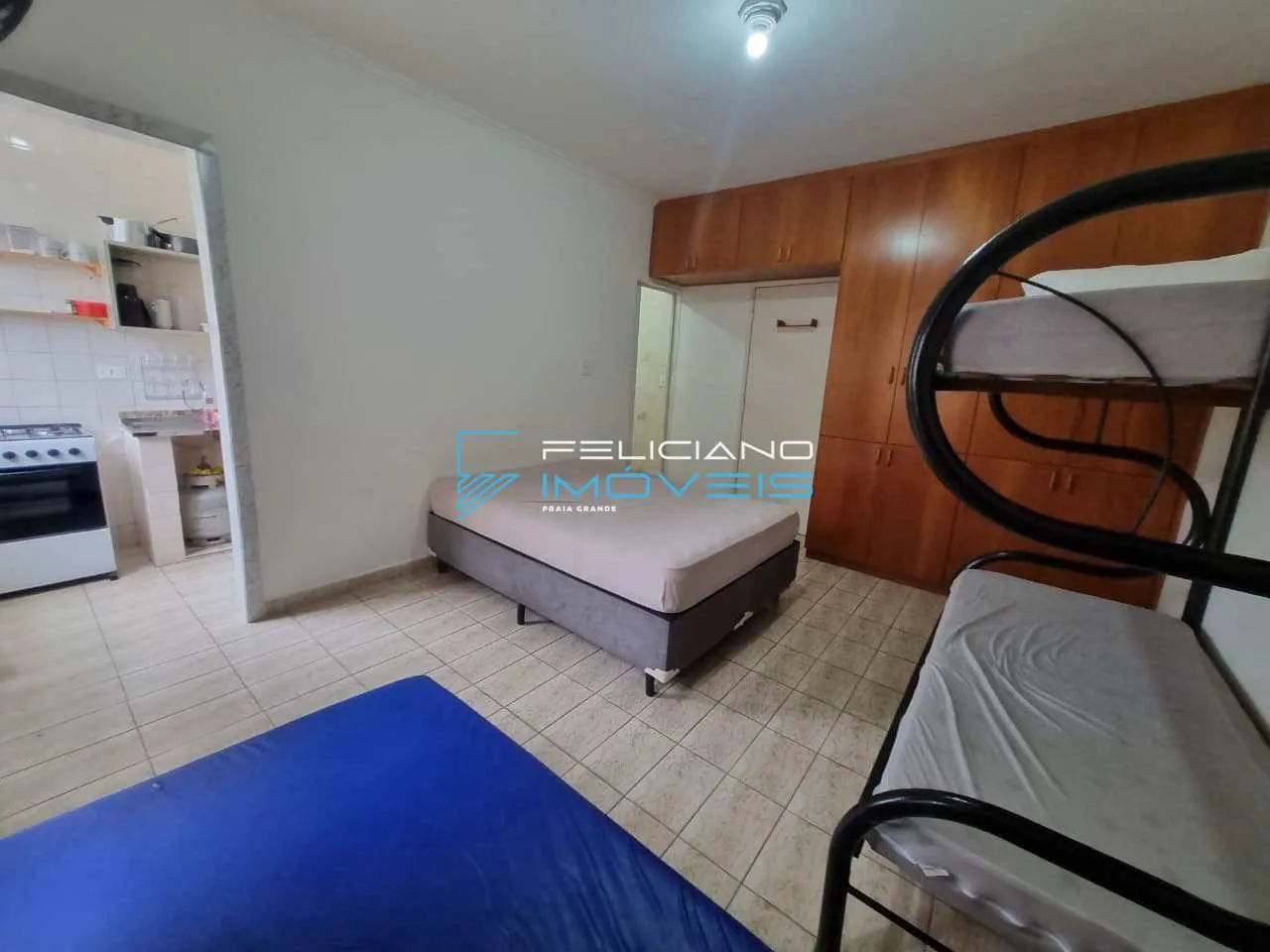 Imagem Kitnet com 1 quarto, Boqueirão, Praia Grande - R$ 225 mil, Cod: 6584
