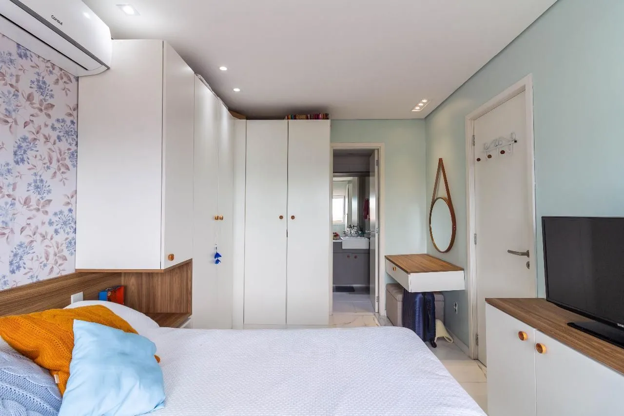 Imagem Apartamento de 1 dormitório mobiliado no pornto mais alto do Petrópolis,