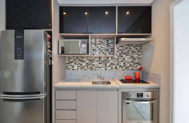 Imagem METRÔ CAMPO BELO * TOTALMENTE MOBILIADO E DECORADO * 01 VAGA